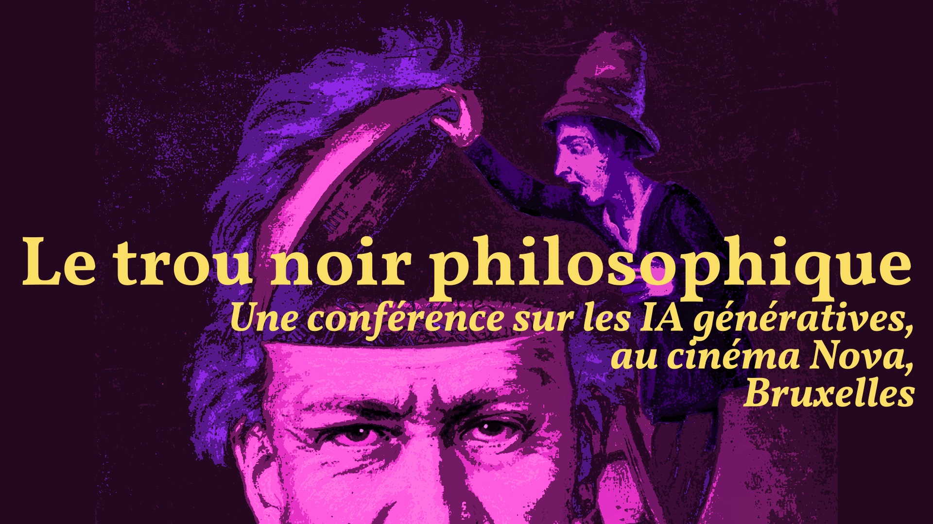 Le trou noir philosophique : une conférence sur les IA génératives